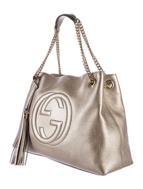 gucci pouch heart chain|Designer Chain Shoulder Bags .